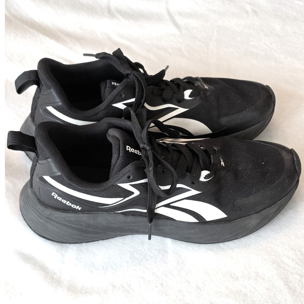 Reebok Mens Energen Run Black White Athletic‎ Sneakers FFC0096069 Size 8.5